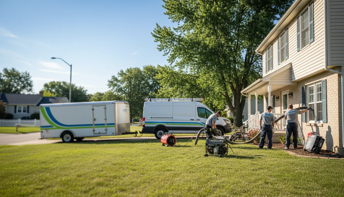 Flooded Basement Restoration And Cleanup With Repair in Verndale, MN near me